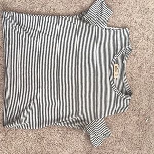 Hollister Black and White Top